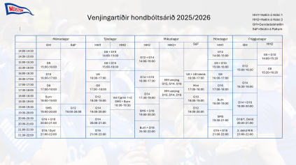 Venjingartíðir Neistin 
