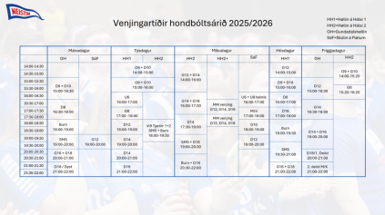 Venjingartíðir Neistin 